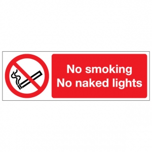 No Smoking No Naked Lights