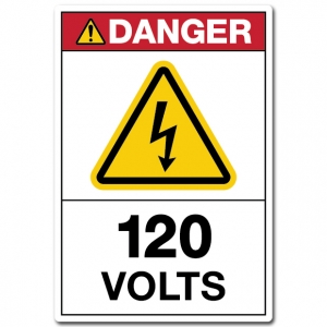 Danger 120 Volts