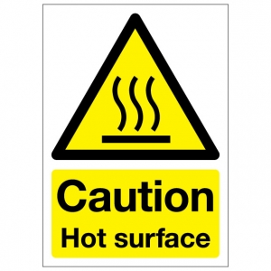 Caution Hot Surface