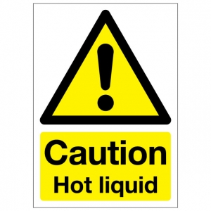 Caution Hot Liquid