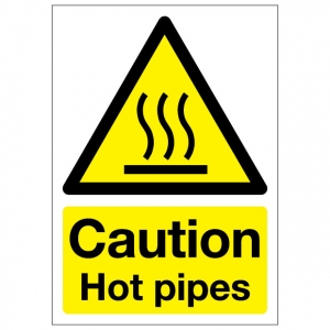 Caution Hot Pipes