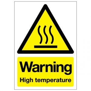 Warning High Temperature