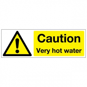 Caution Very Hot Water