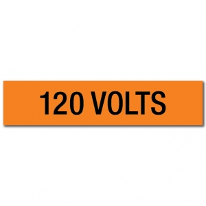 120 Volts Voltage Marker