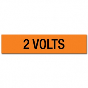 2 Volts Voltage Marker