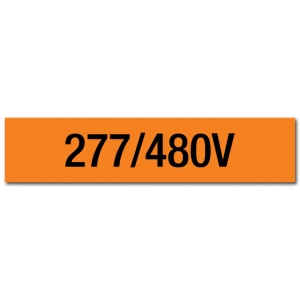277/480V Voltage Marker